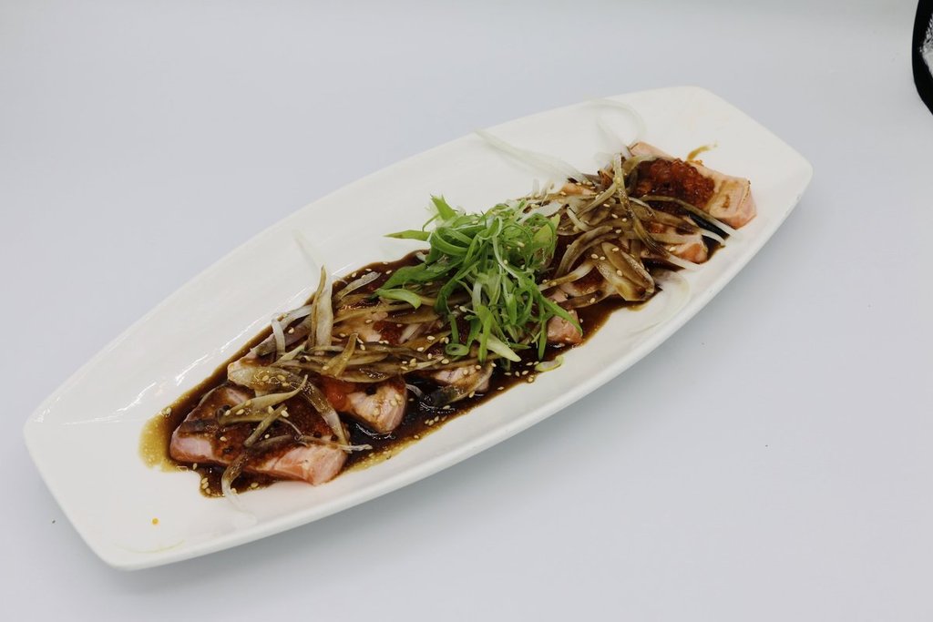 Aburi Salmon Carpaccio
