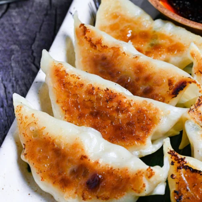 Japanese pot stickers Gyoza