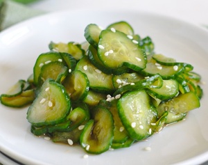 Cucumber & seaweed salad Cucumber Salad