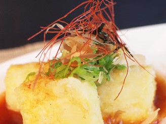 Fried tofu Agedashi